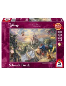 Puzzle Schmidt Thomas Kinkade Disney Beauty And The Beast 1000pc (sch59475) 