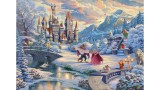  Puzzle Schmidt Thomas Kinkade Disney Beauty And The Beasts Winter Enchantment 1000pc (sch6712)