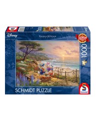 Puzzle Schmidt Thomas Kinkade Disney Donald & Daisy A Duck Day Afternoon (1000 Pieces) (sch9515)