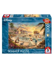 Puzzle Schmidt Thomas Kinkade Disney The Little Mermaid Celebration Of Love 1000pc (sch8036)