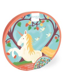 Puzzle Scratch Europe Contour Unicorn 30pc (466181194) 