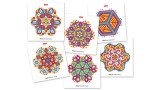  Quercetti Fantacolor Mandala Daisy Peg Mosaic 1200 Pieces (qu-2101)