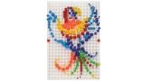  Quercetti Fantacolor Modular 2 Peg Mosaic 300 Pieces (qu-851)