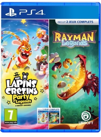 Joc Rabbids Party Of Legends + Rayman Legends pentru PS4