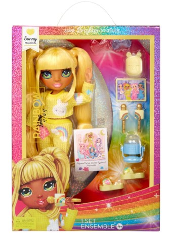 Papusa Rainbow High Junior High Doll Sunny