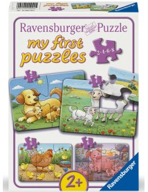 Ravensburger Farm Animal Families 2/4/6/8pcs (12004041) 