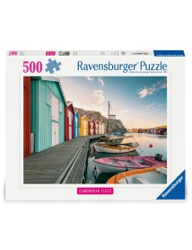 Ravensburger Puzzle Boathouses In Smogen 500p (12000847) 