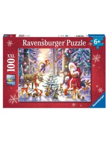 Ravensburger Puzzle Christmas In The Forest 100pc (10112937) 