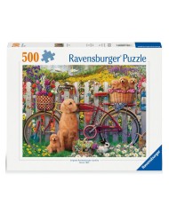 Ravensburger Puzzle Cute Dogs In The Garden 500p (12000209)