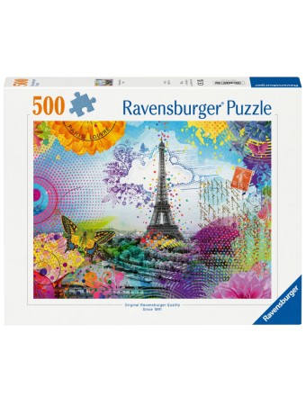  Ravensburger Puzzle Postcard From Paris 500p (12000772)