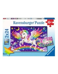 Ravensburger Unicorn And Pegasus 2x24pc (10105677)