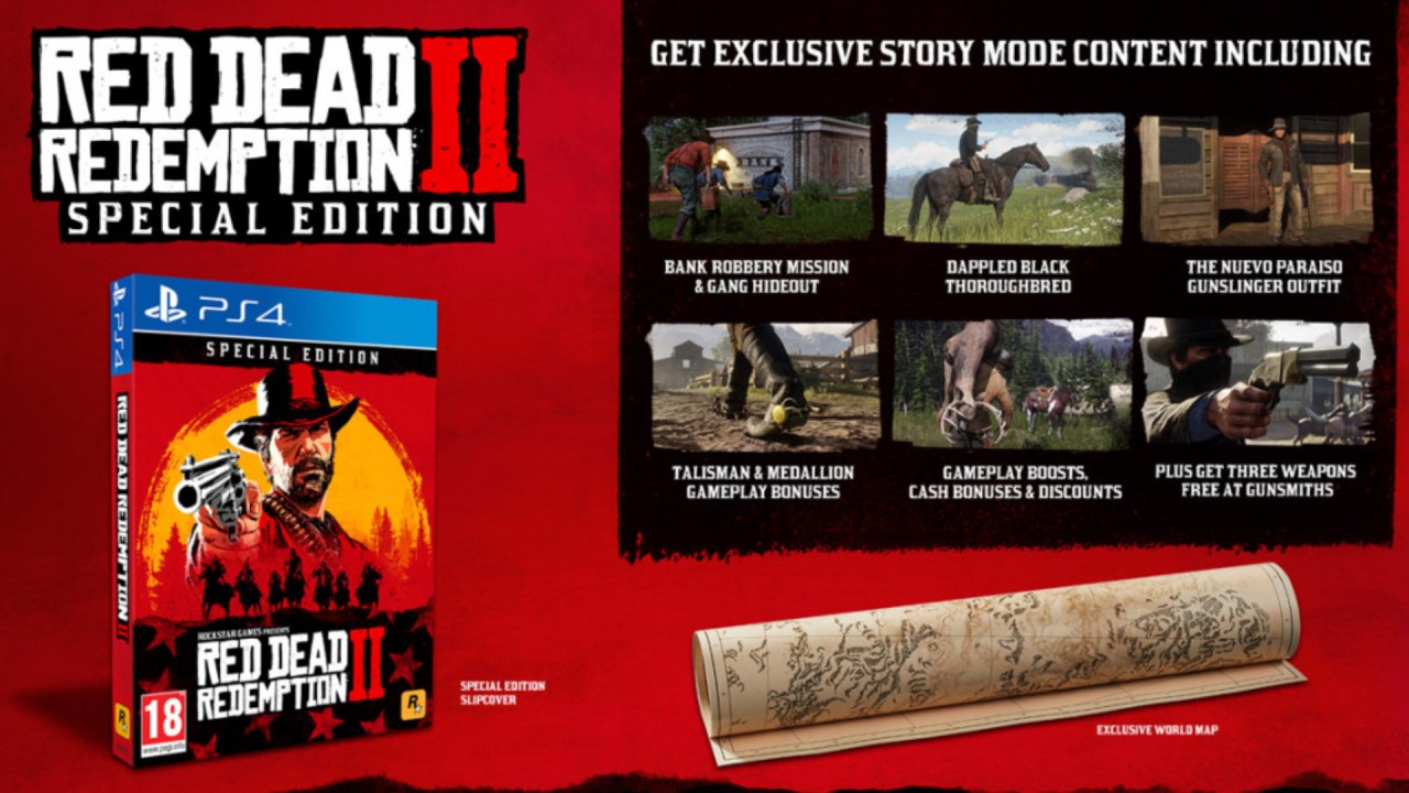Joc Red Dead Redemption 2 Special Edition pentru PS4