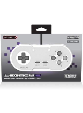  Retro Bit Legacy 16 Usb Port Controller Grey pentru NSW