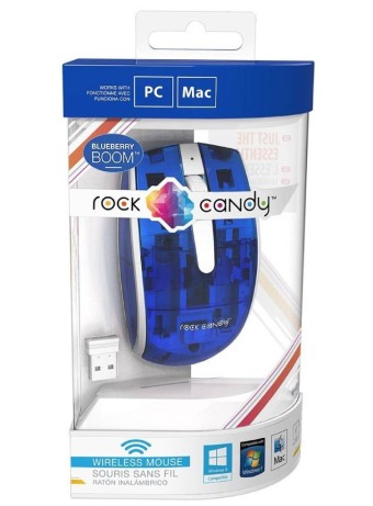  Rock Candy Wireless Mouse Blueberyy Boom pentru PC