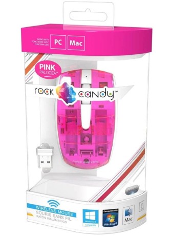  Rock Candy Wireless Mouse Pink Palooza pentru PC