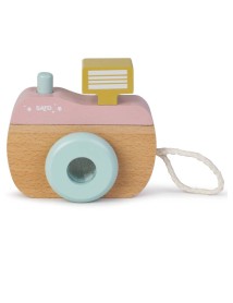 Saro Wood Camera Pink (sao33432) 