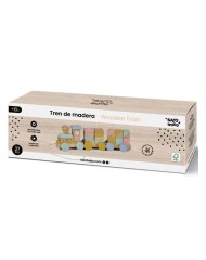 Saro Wooden Stack Train (sao3341)