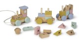  Saro Wooden Stack Train (sao3341)