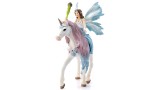 Figurina Statueta Schleich Bayala Fairy Eyela With Princess Unicorn 70569