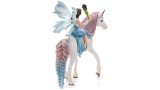 Figurina Statueta Schleich Bayala Fairy Eyela With Princess Unicorn 70569