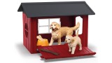 Animalut Schleich Dog Kennel With 2 Golden Retrievers (42722)