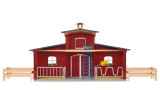  Schleich Farm World Red Barn With Animals And Accessories (42606)