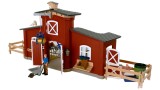  Schleich Farm World Red Barn With Animals And Accessories (42606)