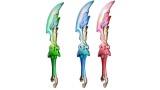  Sea&sun Machete W. Light & Sound 8pcs Display (6614a)