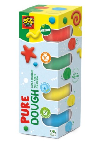 Plastilina Ses Creative Dough Feel Good Pure (s00511)