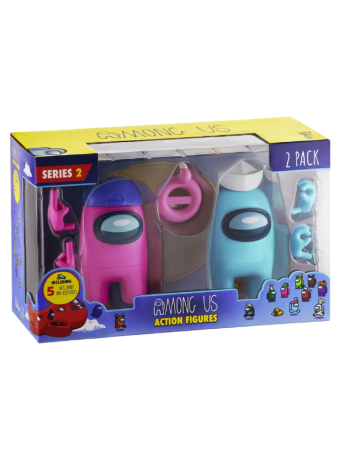 Figurina Statueta Set 2 Among Us 11.5 CM S2 Random Au6215