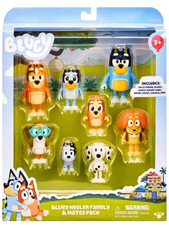 Figurina Joc Set Bluey Family & Pack 90128