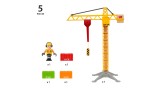  Set Brio Construction Crane With Lights (33835)