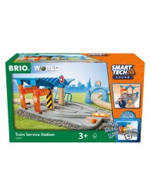 Set Brio Smart Tech Sound Train Service Station (33975) 
