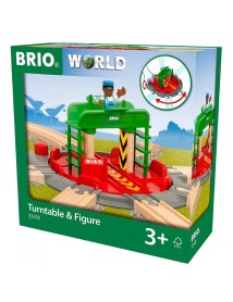 Set Brio Turntable And Figure (33476) 