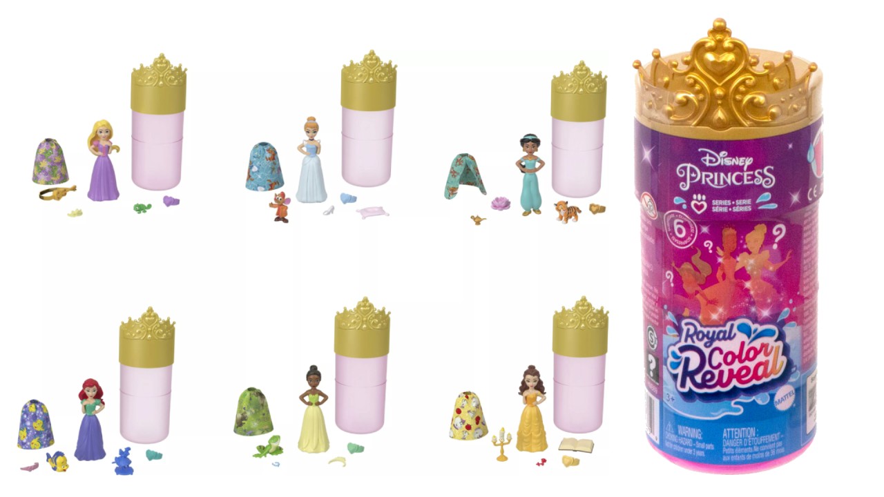 Set Disney Princess Royal Color Reveal Surprises hmb69 Set Disney Princess Royal Color Reveal Surprises hmb69