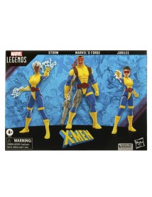 Set Fans Marvel Legends Series 60th Anniversary X Men Storm, Marvels Forge & Jubilee 15cm F7025 