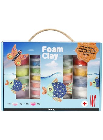Plastilina Set Foam Clay Gift Box (98112)