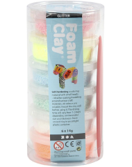 Set Foam Clay Glitter (78812)