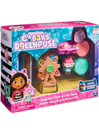  Set Gabbys Dollhouse Deluxe Room Craft Room (6064151)