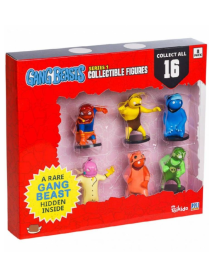 Set Gang Beasts Collectible 8 Pack Deluxe Box Including 2 Rare Hidden Characters S1 Rand 