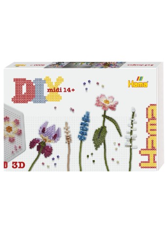  Set Hama MIDI Beads Art Bouquet (3621)