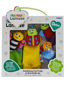 Set Lamaze - Gardenbug Wrist Rattle And Footfinder 