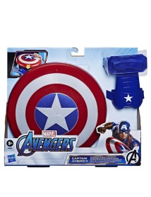 Set Marvel Avengers Cap Magnetic Shield Gauntlet (b9944) 