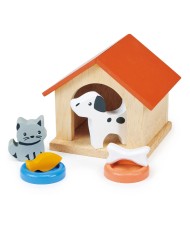 Set Mentari Dollhouse Pet Dog And Cat (mt7632)