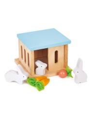 Set Mentari Pet Rabbit Hutch (mt7631)