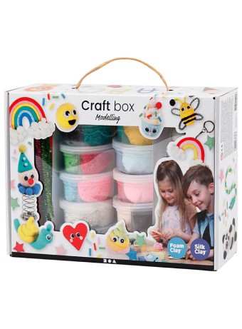 Plastilina Set Foam Clay & Silk Clay (98120)