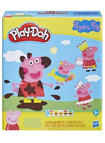 Plastilina Set Play-doh Peppa Pig Stylin (f1497)