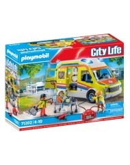 Set Playmobil Ambulance With Light And Sound (71202)