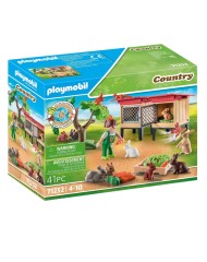 Set Playmobil Rabbit Hutch (71252)