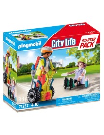 Set Playmobil Rescue With Balance Racer (71257) 